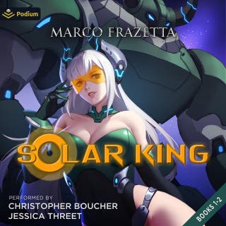 Solar King: Publisher's Pack: Solar King: Uniting the Twelve Zodiacs, Book 1, 2 – omslag till ljudboken av Marco Frazetta