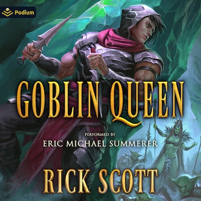 Goblin Queen – omslag til lydbogen af Rick Scott