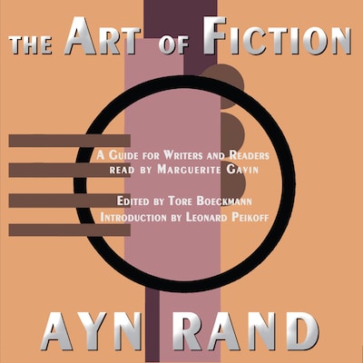 The Art of Fiction – omslag til lydbogen af Ayn Rand
