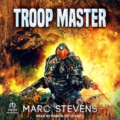 Troop Master – omslag til lydbogen af Marc Stevens