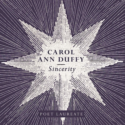 Sincerity – omslag til lydbogen af Carol Ann Duffy