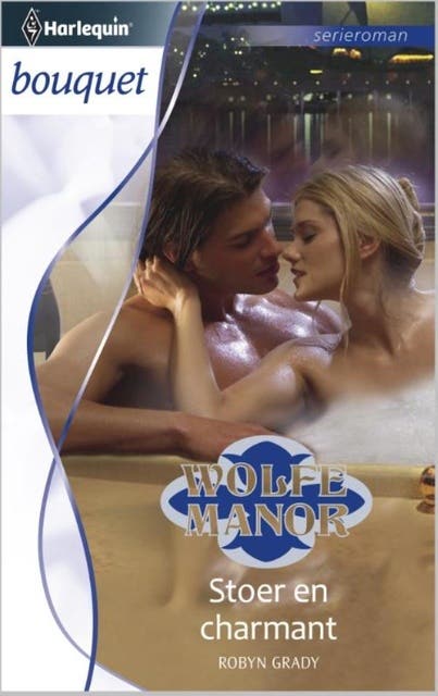Stoer en charmant: Wolfe Manor – omslag van het luisterboek van Robyn Grady