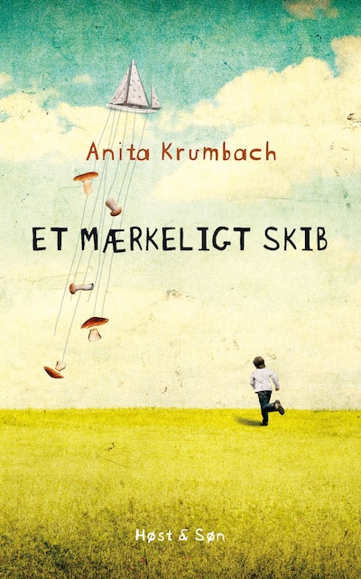 Et mærkeligt skib – omslag til lydbogen af Anita Krumbach