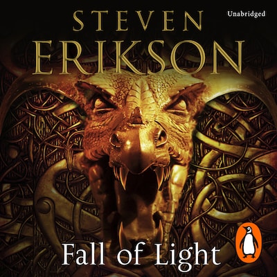 Fall of Light – omslag til lydbogen af Steven Erikson