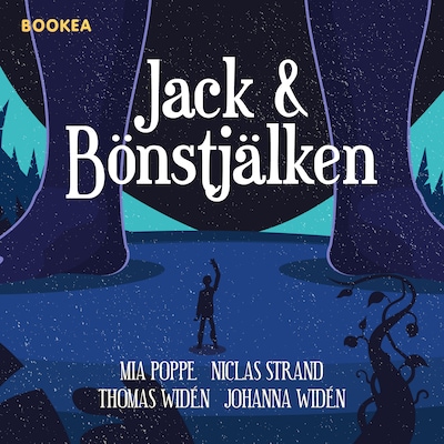 Jack & Bönstjälken – omslag till ljudboken av Mia Poppe, Niclas Strand, Thomas Widén