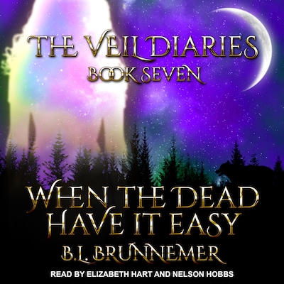 When The Dead Have It Easy – omslag til lydbogen af B.L. Brunnemer