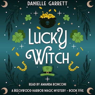 Lucky Witch – omslag til lydbogen af Danielle Garrett