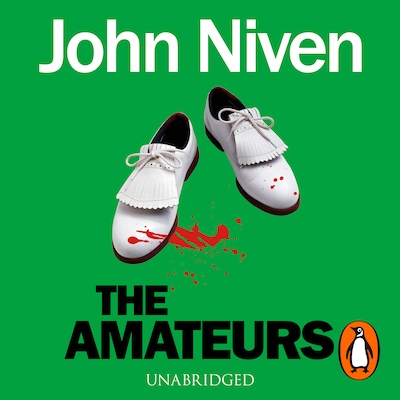 The Amateurs – omslag til lydbogen af John Niven