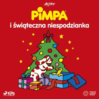 Pimpa i świąteczna niespodzianka – okładka audiobooka, autor Altan