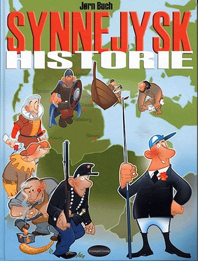 Synnejysk historie – omslag til lydbogen af Jørn Buch