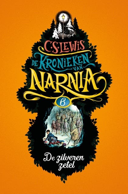De zilveren zetel – omslag van het luisterboek van C.S. Lewis
