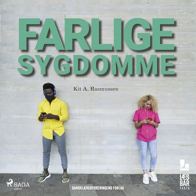 Farlige sygdomme – omslag til lydbogen af Kit A. Rasmussen