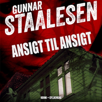 Ansigt til ansigt – omslag til lydbogen af Gunnar Staalesen