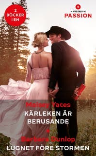 Kärleken är berusande / Lugnet före stormen – omslag till ljudboken av Barbara Dunlop,Maisey Yates