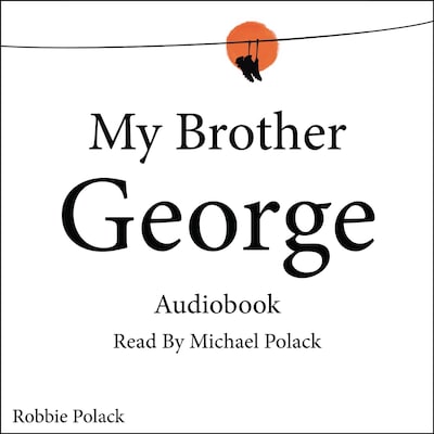 My Brother George – omslag van het luisterboek van Robbie Polack