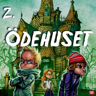 Ödehuset – omslag till ljudboken av Ewa Christina Johansson,Johan Egerkrans