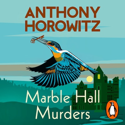 Marble Hall Murders – omslag til lydbogen af Anthony Horowitz