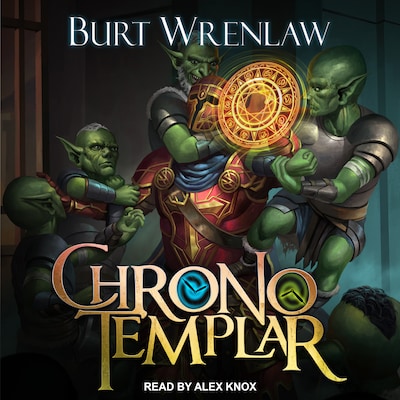 ChronoTemplar – omslag til lydbogen af Burt Wrenlaw