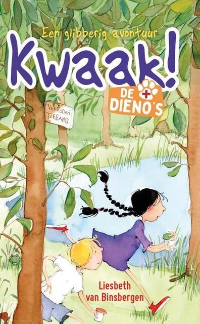 Kwaak! – omslag van het luisterboek van Liesbeth van Binsbergen