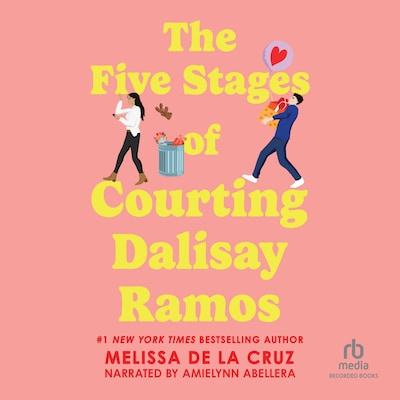 The Five Stages of Courting Dalisay Ramos – omslag til lydbogen af Melissa de la Cruz