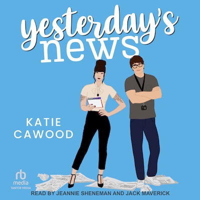 Yesterday's News – omslag til lydbogen af Katie Cawood