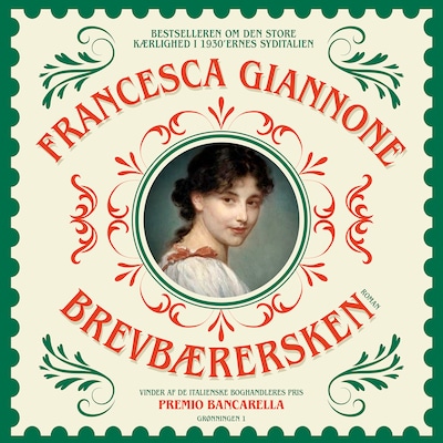 Brevbærersken – omslag til lydbogen af Francesca Giannone