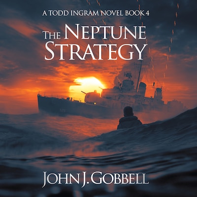 The Neptune Strategy – omslag til lydbogen af John J. Gobbell