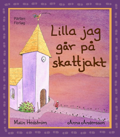 Lilla jag går på skattjakt – omslag till ljudboken av Malin Hedström