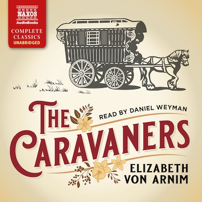 The Caravaners – omslag til lydbogen af Arnim Elizabeth von