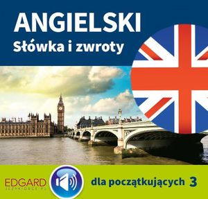Angielski Słówka i zwroty dla początkujących 3 – okładka audiobooka, autor Anna Nakonieczna-Wiącek