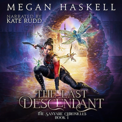 The Last Descendant – omslag til lydbogen af Megan Haskell