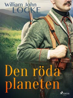 Den röda planeten – omslag till ljudboken av William John Locke