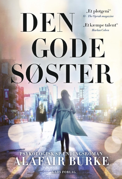Den gode søster – omslag til lydbogen af Alafair Burke