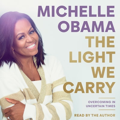 The Light We Carry – omslag til lydbogen af Michelle Obama