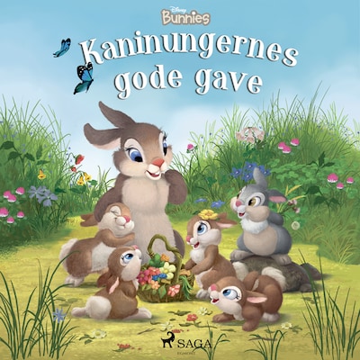 Disney Bunnies - Kaninungernes gode gave – omslag til lydbogen af Disney