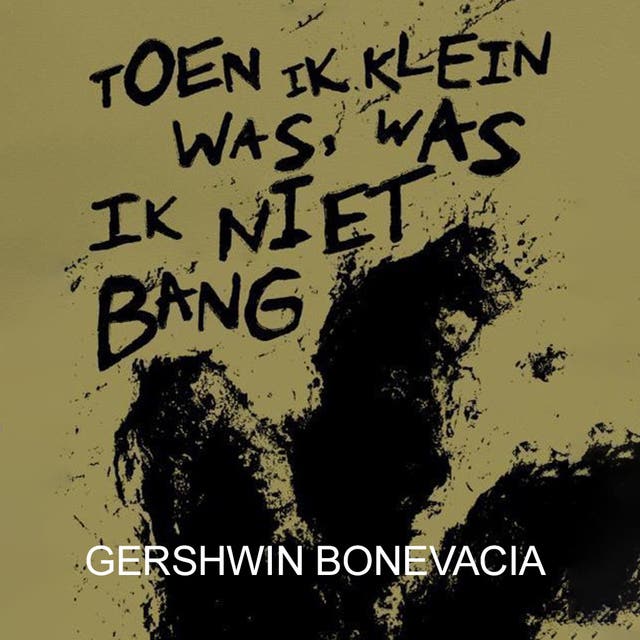 Toen ik klein was, was ik niet bang – omslag van het luisterboek van Gershwin Bonevacia