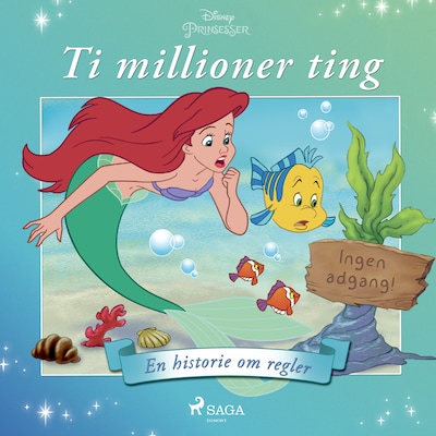 Ariel - Ti millioner ting - En historie om regler – omslag til lydbogen af Disney