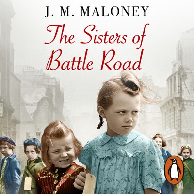 The Sisters of Battle Road – omslag til lydbogen af J.M. Maloney