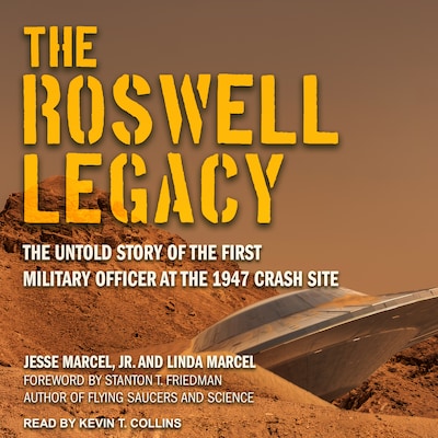 The Roswell Legacy – omslag til lydbogen af Jesse Marcel, Jr., Linda Marcel