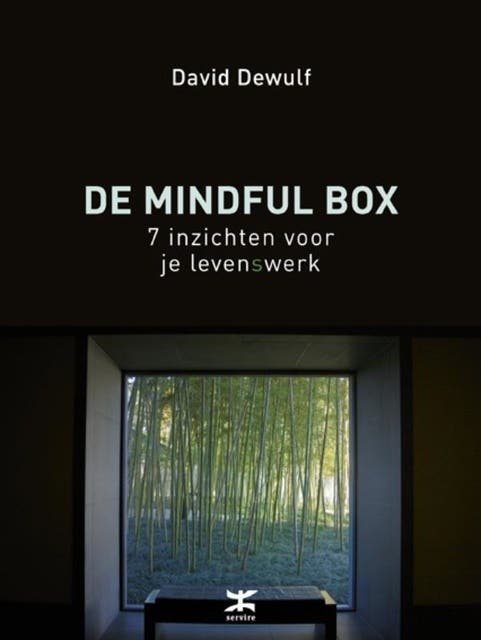 De mindful box – omslag van het luisterboek van David Dewulf