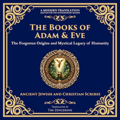 The Books of Adam and Eve – omslag til lydbogen af Tim Zengerink, Various Ancient Writers