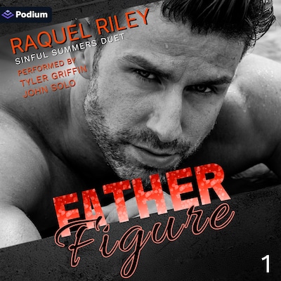 Father Figure – omslag til lydbogen af Raquel Riley
