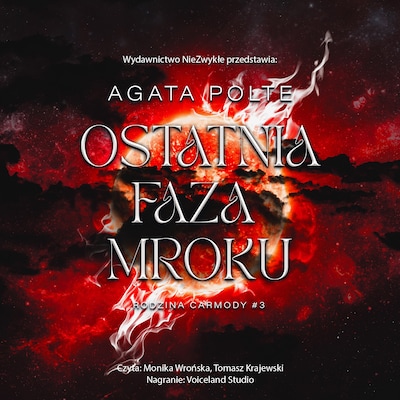 Ostatnia faza mroku – okładka audiobooka, autor Agata Polte