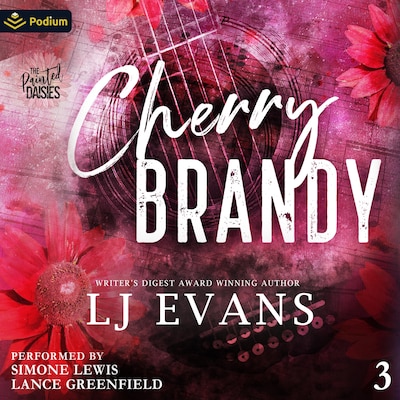 Cherry Brandy – omslag til lydbogen af LJ Evans