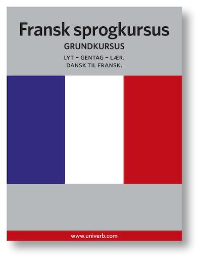 Fransk sprogkursus – omslag til lydbogen af Ann-Charlotte Wennerholm