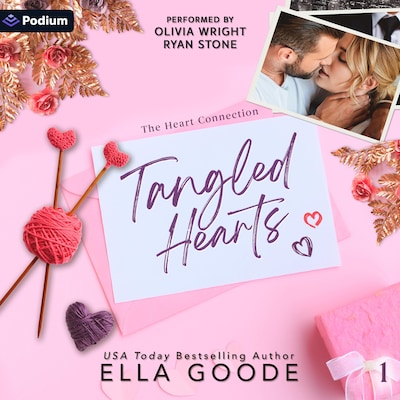 Tangled Hearts – omslag til lydbogen af Ella Goode