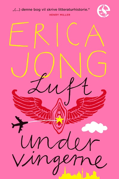 Luft under vingerne – omslag til lydbogen af Erica Jong