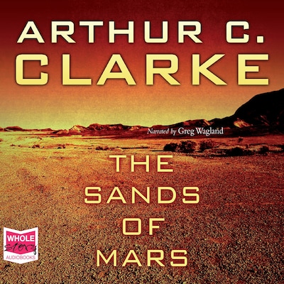The Sands of Mars – omslag til lydbogen af Arthur C. Clarke