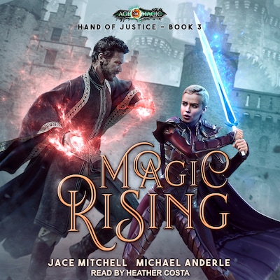 Magic Rising – omslag til lydbogen af Jace Mitchell, Michael Anderle