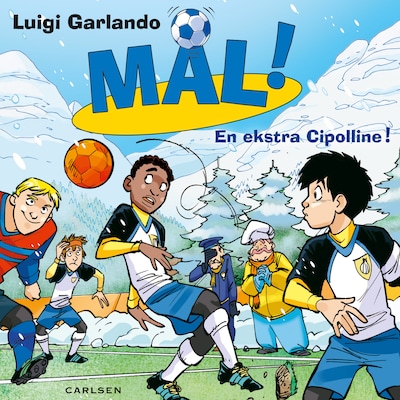 Mål! 18 - En ekstra Cipolline! – omslag til lydbogen af Luigi Garlando